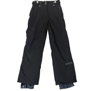 Ride Snowboards Mountain Dry Series Ski Pants Women Small Black Nylon Waterproof